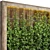 103 Ivy Plant Vertical Garden Wood Vase 3D model small image 2