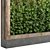 103 Ivy Plant Vertical Garden Wood Vase 3D model small image 4