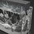 Natural Biotope Aquarium with Discus Fish 3D model small image 3