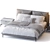 Lady B: Elegant Alivar Bed 3D model small image 2