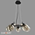 Eurosvet Mateo Loft Style Hanging Chandelier 3D model small image 1