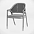 Sleek A-Frame Chair by Wormley 3D model small image 3