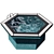 Hexagonal Jacuzzi Pool with Caustics 3D model small image 4