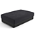 Luxury Fendi Halston Ottoman Bench 3D model small image 4