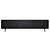 Modern Black Oak 3-Door Sideboard | Larissa Batista 3D model small image 2