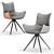 Modern Jess Chair: Sleek and Stylish 3D model small image 2