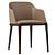 Elegant Poliform Grace Chair 3D model small image 3