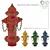 Authentic Fire Hydrant: Realistic 3D Model 3D model small image 1