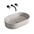 GSI ColorElements Washbasin Set - Stylish and Hygienic 3D model small image 3