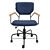 Fernando Jaeger's Serafina Office Chair 3D model small image 3