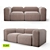 Pishka 2 Modular Sofa: Versatile Comfort from FORM Mebel 3D model small image 1