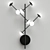 Modern Matte Wall-Mounted LED Lamps 3D model small image 3