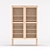 Stylish Solid Wood Shoe Cabinet 3D model small image 2
