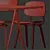 Hay Pyramid Table and Chairs Set 3D model small image 6