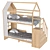 "Di-di" Bunk Bed with Integrated Chest 3D model small image 2