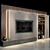 Sleek TV Stand: Modern Design 3D model small image 2