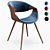 Elegant Eshal Armchair: Modern Comfort 3D model small image 1