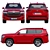 Toyota Land Cruiser 300: Unstoppable Power, Timeless Elegance 3D model small image 2