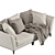 Sophisticated Weston Sofa: Flexform's Mood Collection 3D model small image 3