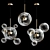 Bubble B: LED Glass Shade Lamps 3D model small image 1