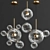 Bubble B: LED Glass Shade Lamps 3D model small image 3