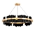 Krenan Ruskonaa LED Chandelier 3D model small image 1