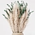 Elegant Indoor Pampas Plant 3D model small image 3