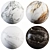 Marble Collection: Calacatta Paonazzo, Calacatta White, Arabescato Oro & Port Brown 3D model small image 1