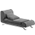 Italian Leather Luxury Sofa 3D model small image 2