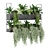 Metal Box Hanging Plant Set 3D model small image 4