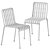 Hay Palissade Chair: Sleek Outdoor Seating 3D model small image 2