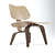 Vitra Plywood Lounge Chair: Modern Scandinavian Design 3D model small image 2