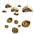 Sculpted Ceramic Pendant Lights 3D model small image 4