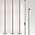 Sleek LED Floor Lamp - Mantra Torch 3D model small image 1