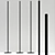 Sleek LED Floor Lamp - Mantra Torch 3D model small image 2