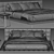 Poliform Onda: Modern and Stylish Bed 3D model small image 3