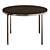 Sleek Round "Ring Table" - Uncovered 3D model small image 1