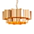 Whittier Gold Patina Pendant 3D model small image 1