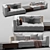 Modern Minotti Blazer Sofa 3D model small image 1