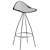 Onda Stool: Modern, Versatile, and Vibrant Furniture 3D model small image 6