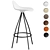 Onda Stool: Modern, Versatile, and Vibrant Furniture 3D model small image 19