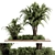 Lush Greenery Garden Set 3D model small image 1