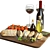 Gourmet Bread Board Set 3D model small image 6