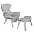 Sleek and Stylish: Linteloo Florian Armchair 3D model small image 7