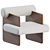 Luxury Paradise Chair: Stylish Comfort 3D model small image 1