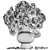 Luxury White Flower Bouquet 3D model small image 7