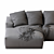 Sleek Modular Sofa: Connect Your Space 3D model small image 5