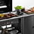 IKEA GRILLSKÄR Charcoal Grill - Stylish BBQ Option 3D model small image 3