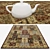 Versatile Rug Set: 6 Variations 3D model small image 3