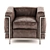 Sleek Cassina LC2 Armchair 3D model small image 2